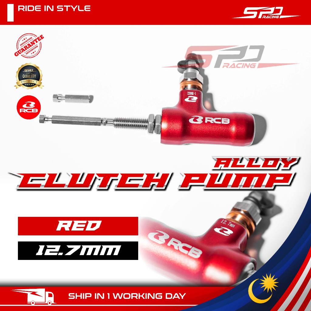 Clutch Pump RCB Alloy 12.7MM | 14MM Racing Boy For Universal Use