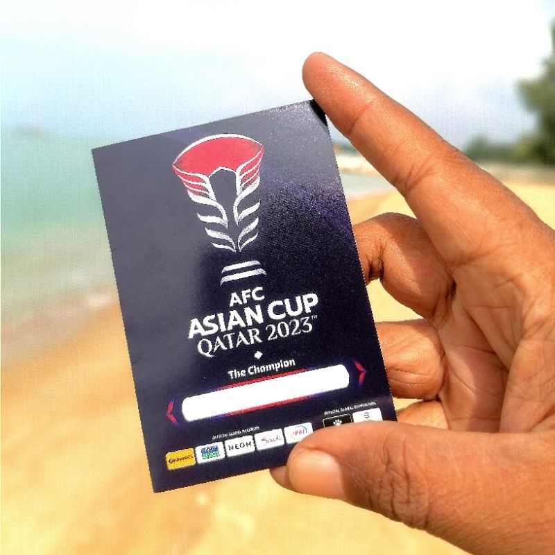 AFC Asian Cup 2023 Scorecard/Schedule (Pocket Size) - Malaysia vs Korea 25/01/24 1930 FAST SHIPPER SELLER - MEMORABILIA