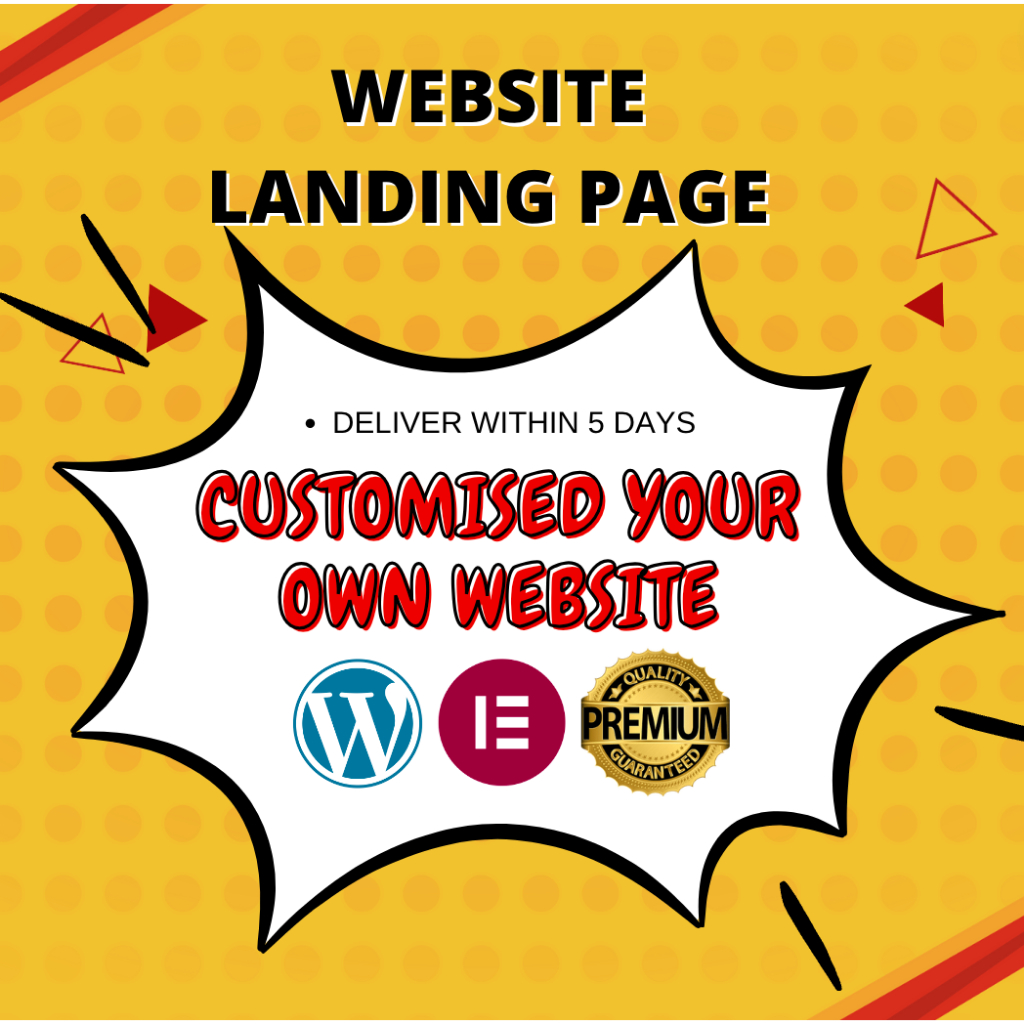 Website Landing Page Building - Landing Page for Google Ads | New Launch Product | Promo Period