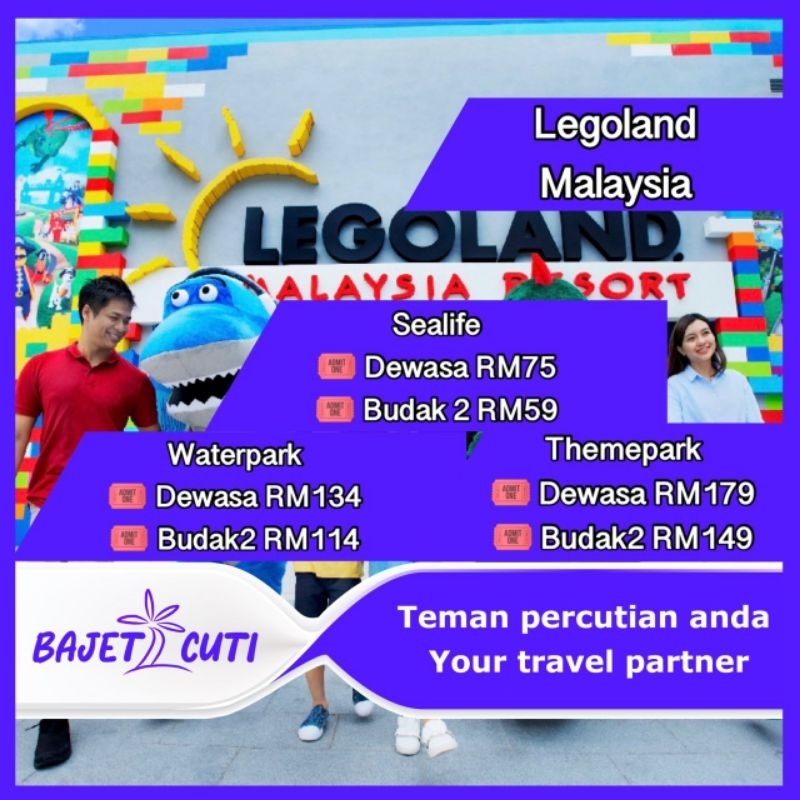 Legoland malaysia tickets sale