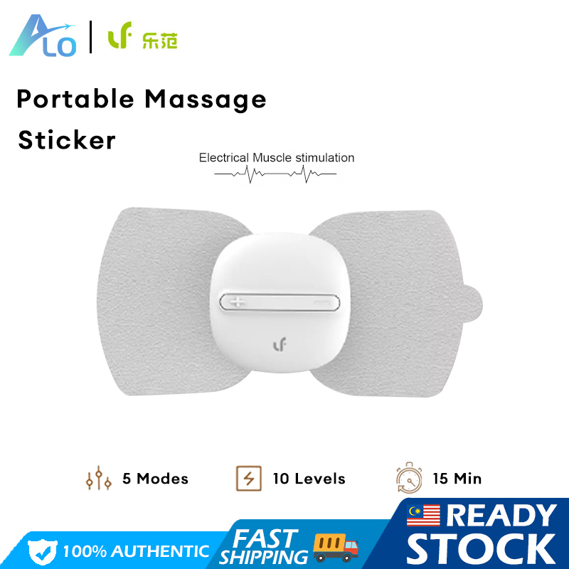 Xiaomi Leravan Massager Full Body Relax Muscle Electrical TENS Pulse Therapy Massager 5 Mode Mini Portable Magic Sticker