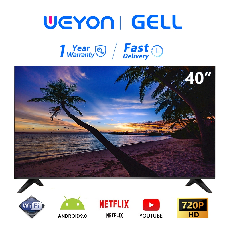 GELL Sakura Smart TV/LED TV Android Television Built-in Netflix/MYTV 電視機 (32"/40")