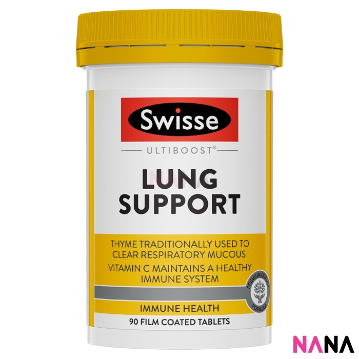 Swisse Ultiboost Lung Health Support 90 Capsules (EXP:09 2026)