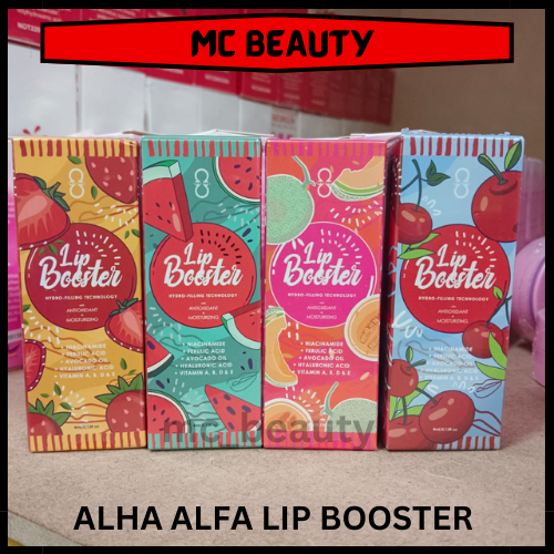 NEW 🔥 ALHA ALFA LIPS / LIP BOOSTER - WATERMELON , STRAWBERRY , MELON