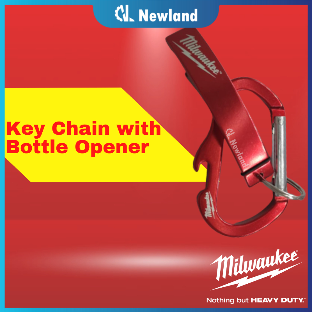 Milwaukee Keychain with Bottle Opener