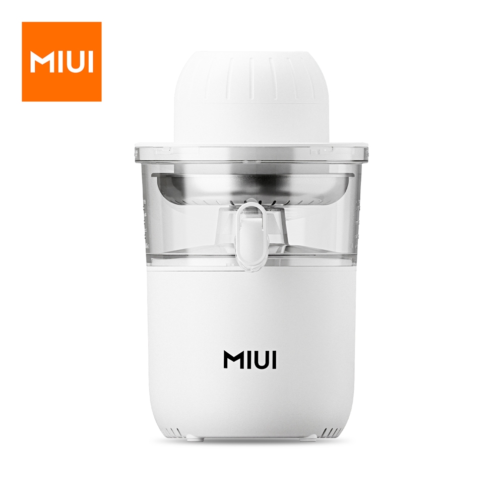 MIUI Electric Citrus Juicer Squeezer with 2 Cones, Healnitor Stainless Steel Quiet Orange Juice Extractor Machines for L