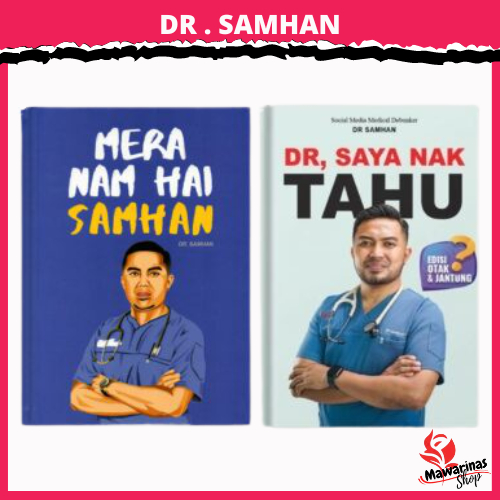 [MAWARINAS] Buku MERA NAM HAI SAMHAN I DR. SAMHAN I Nak Jadi Doktor? inspirasi doktor : DR Saya Tahu