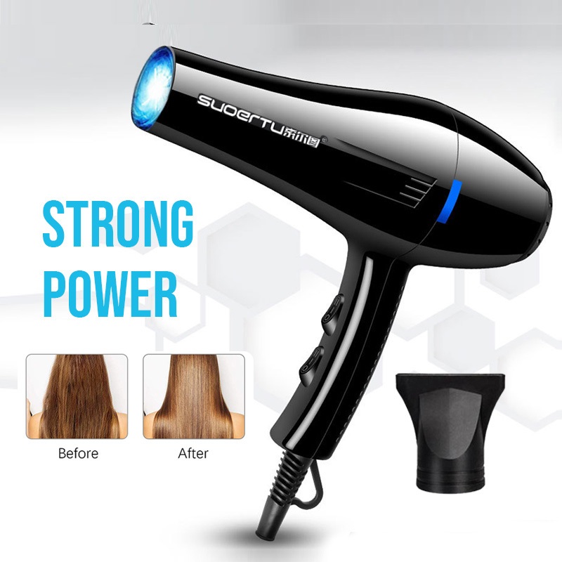 Hair Dryer Foldable Travel Dryer Cute Cartoon High Airflow Fast Drying Low Noise hairdryer Pengering Rambut 吹风机