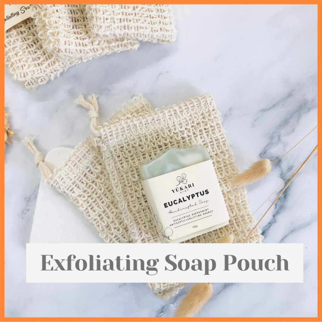 Reusable Exfoliate Cotton Soap Pouch | Soap Net (Body Scrub) Eco-friendly Skin-friendly