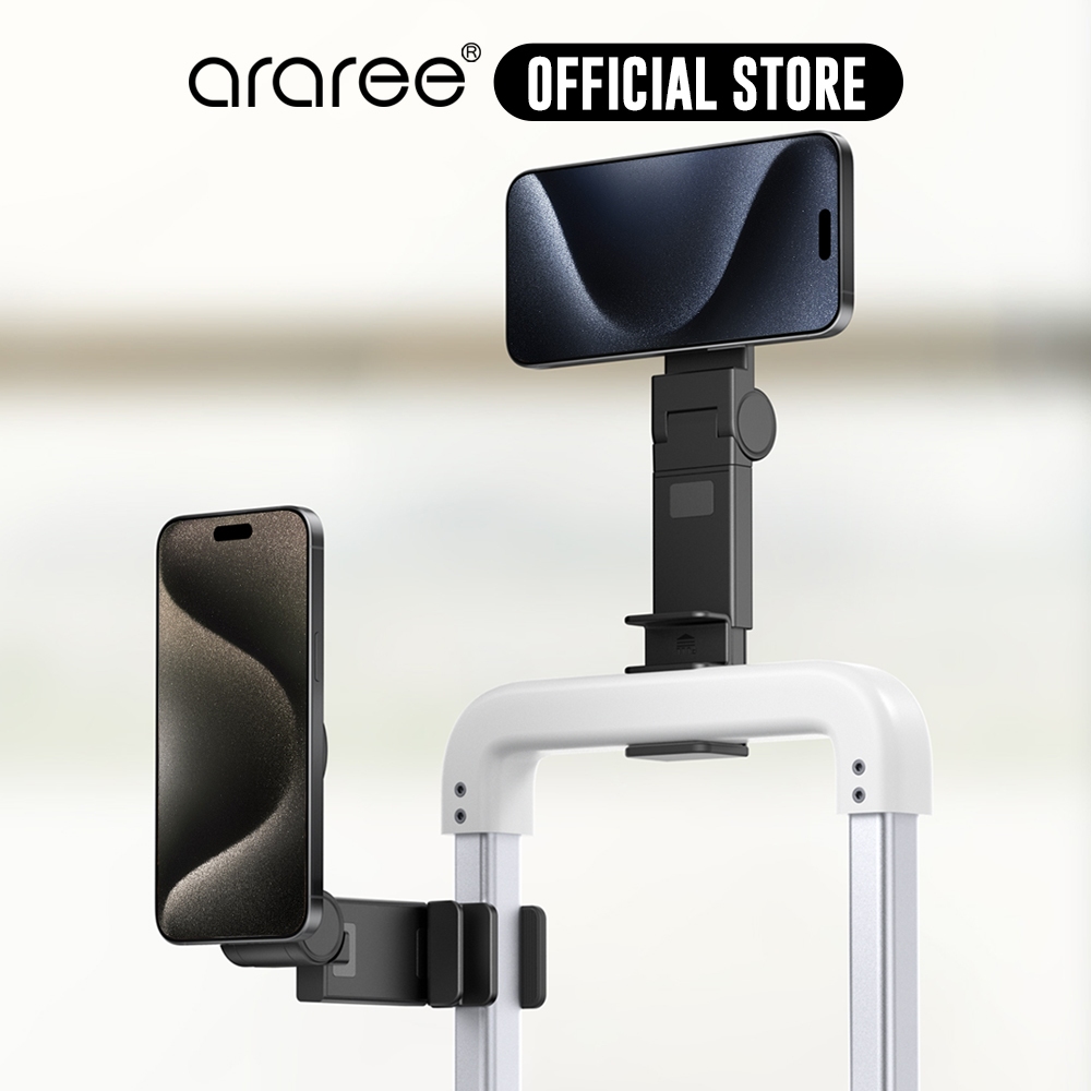 Araree PLANE MOUNT M Magnetic Phone Holder Rotate more than 220° Preventing Easy Slipping Include Pouch For Easy Travel