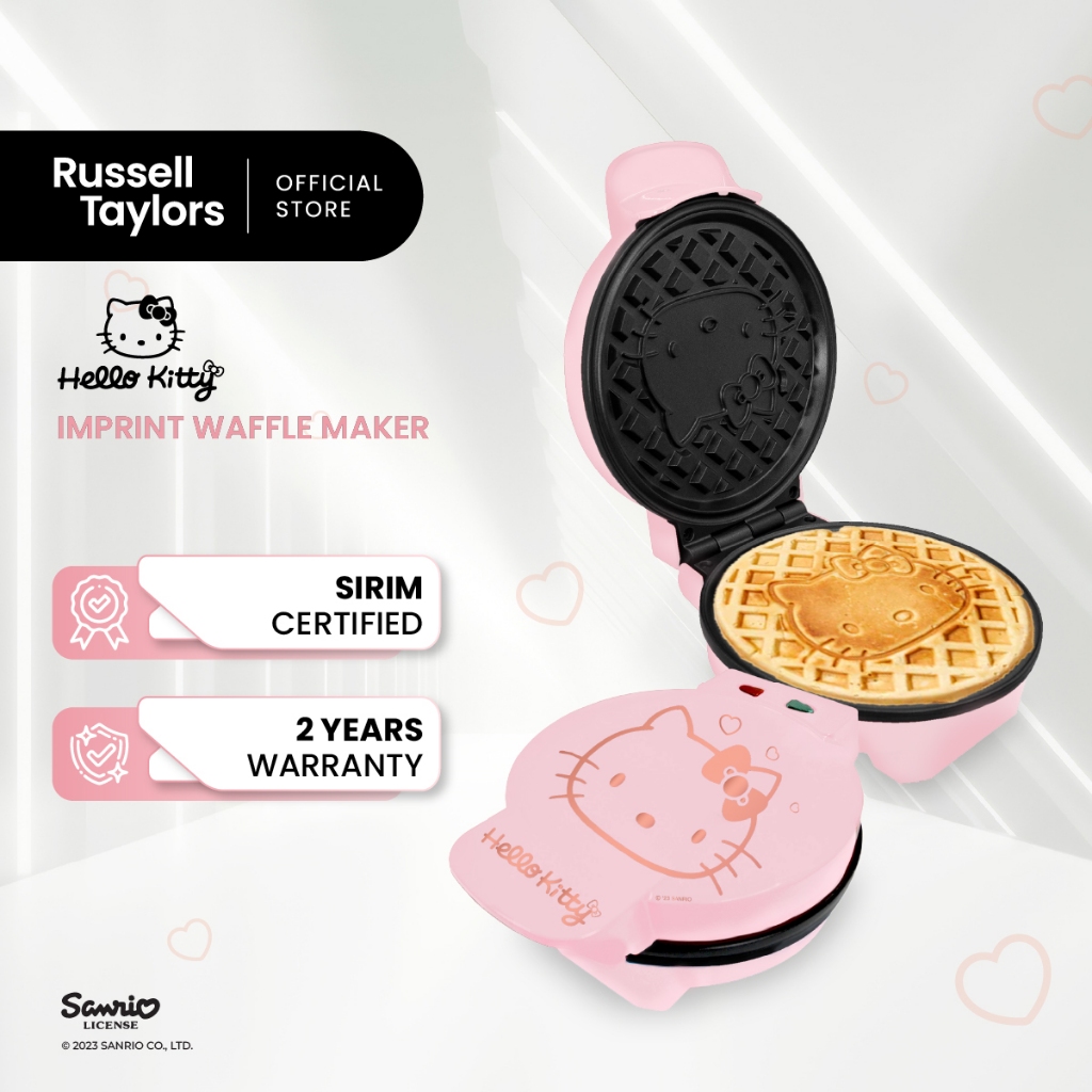 Russell Taylors x Sanrio Hello Kitty Waffle Maker MW-25