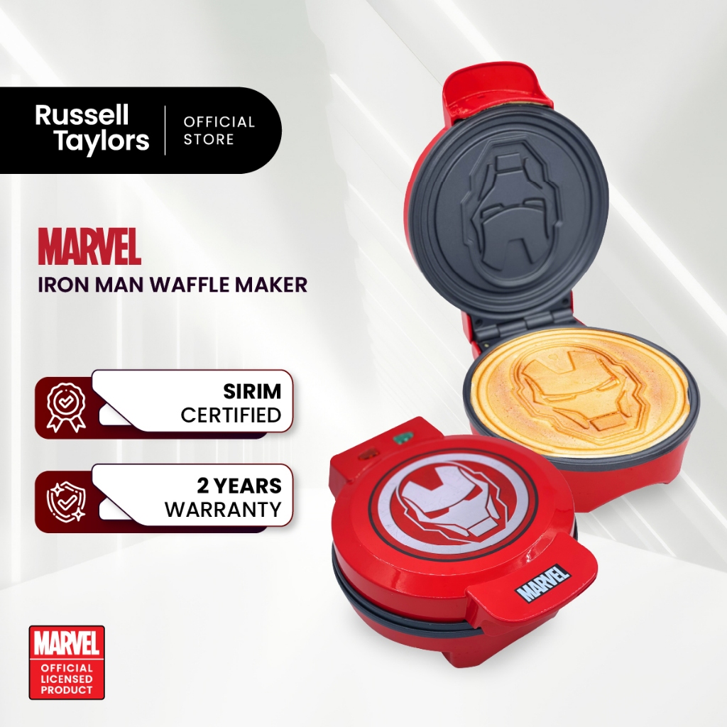 Russell Taylors x Marvel Iron Man Waffle Maker MW-25I