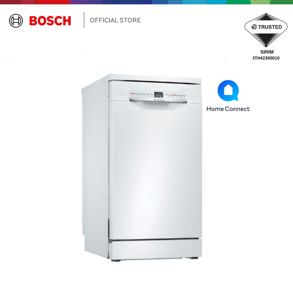 Bosch Series 2 Freestanding Dishwasher HomeConnect (45cm) SPS2HKW57E