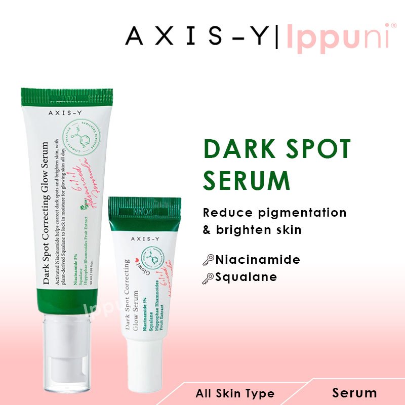 Axis-Y Dark Spot Correcting Glow Serum 1.5ml/5ml / 50ml / Mini Glow Set