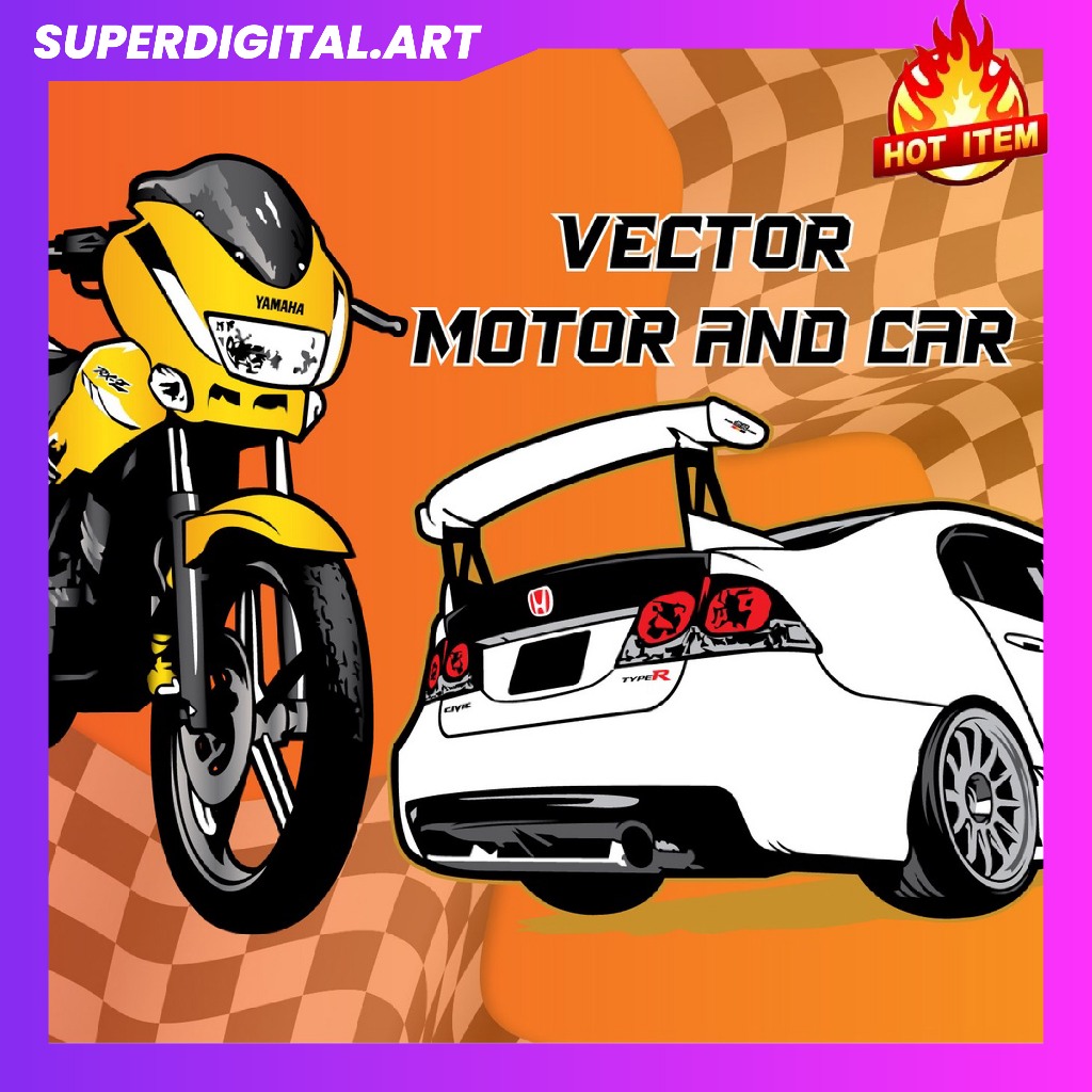 PREMIUM DESIGN VECTOR CAR/ MOTOR | AI VECTOR.