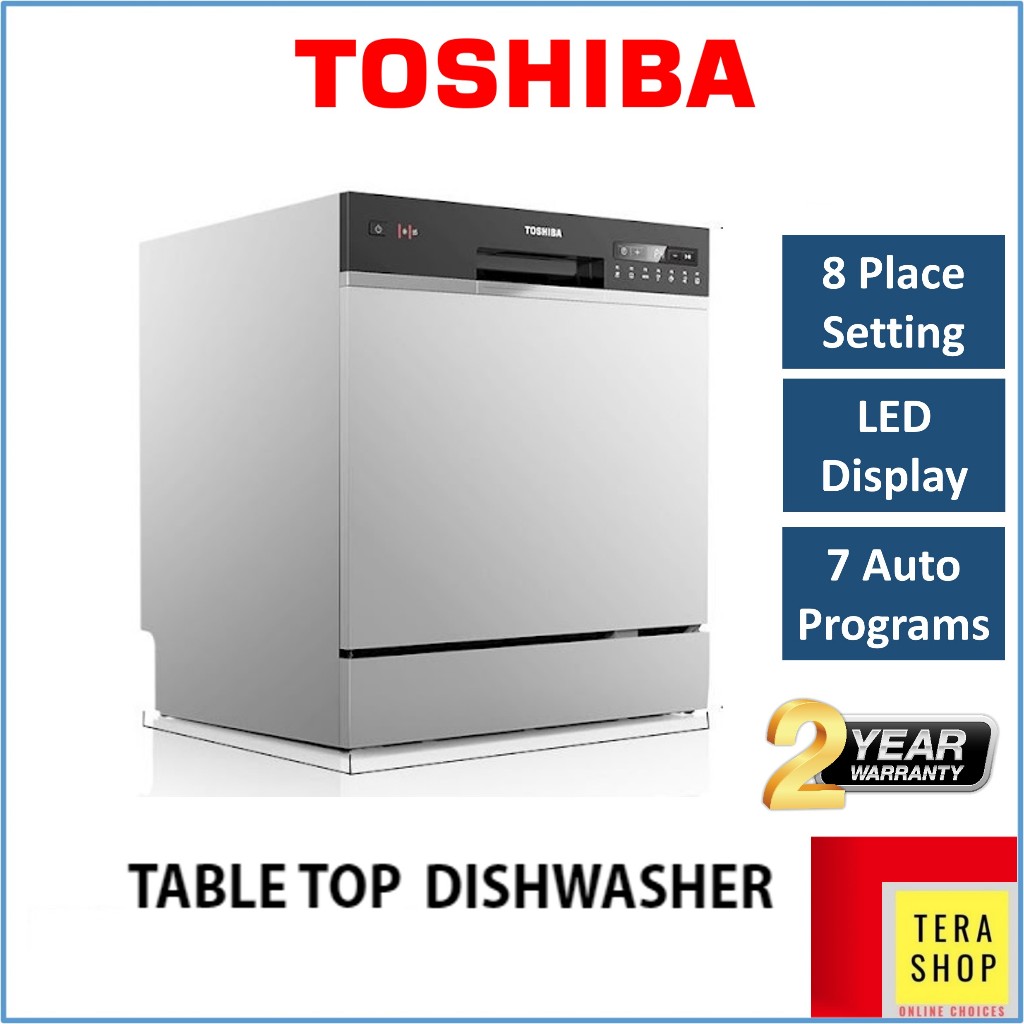 Toshiba 08T1 Table Top Dishwasher Mesin Cuci Pinggan