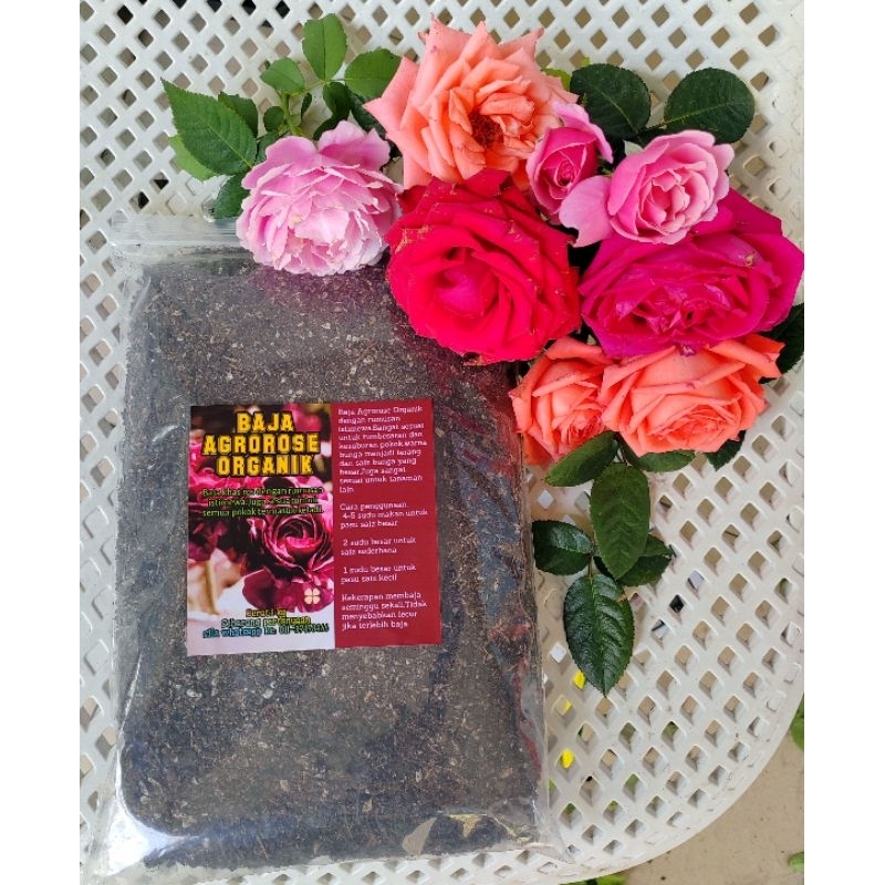 (1KG) BAJA AGROROSE ORGANIK - (BAJA KHAS ROSE DENGAN RUMUSAN ISTIMEWA)