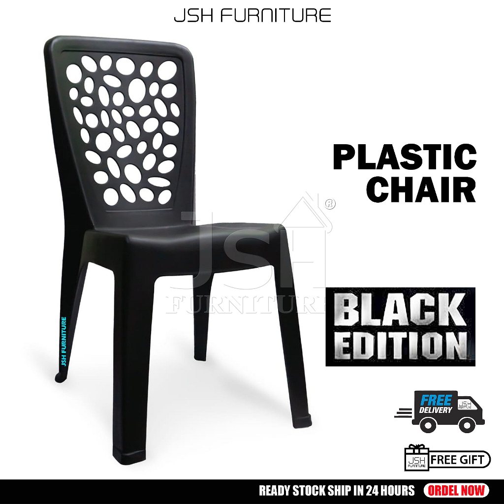 JSH 1669 Plastic Chairs / Chair / Stacking Plastic Chairs / Kerusi Duduk / Kerusi Plastik