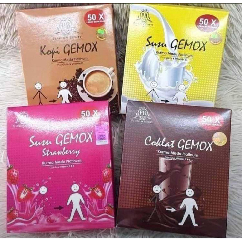 SUSU GEMUK COKLAT GEMOK STRAWBERRY GEMOK || KOPI GEMOX