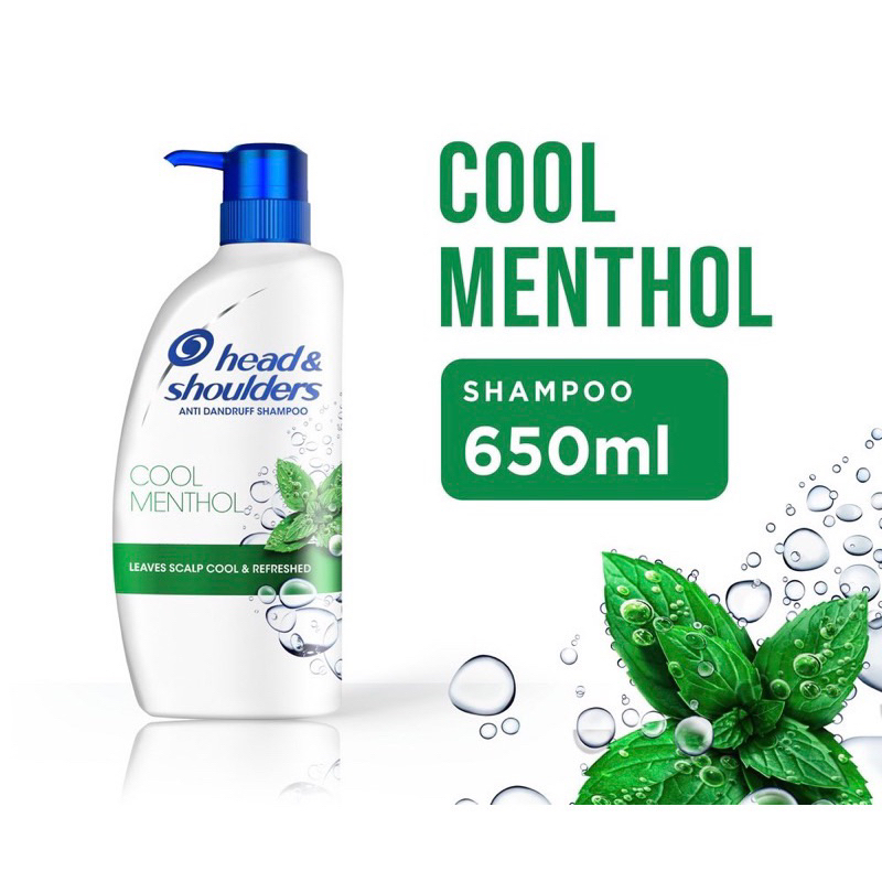 Head & Shoulders Shampoo (300ml/ 450ml/ 620ml/ 650ml) | hair shampoo | shampoo rambut | shampoo kelemumur