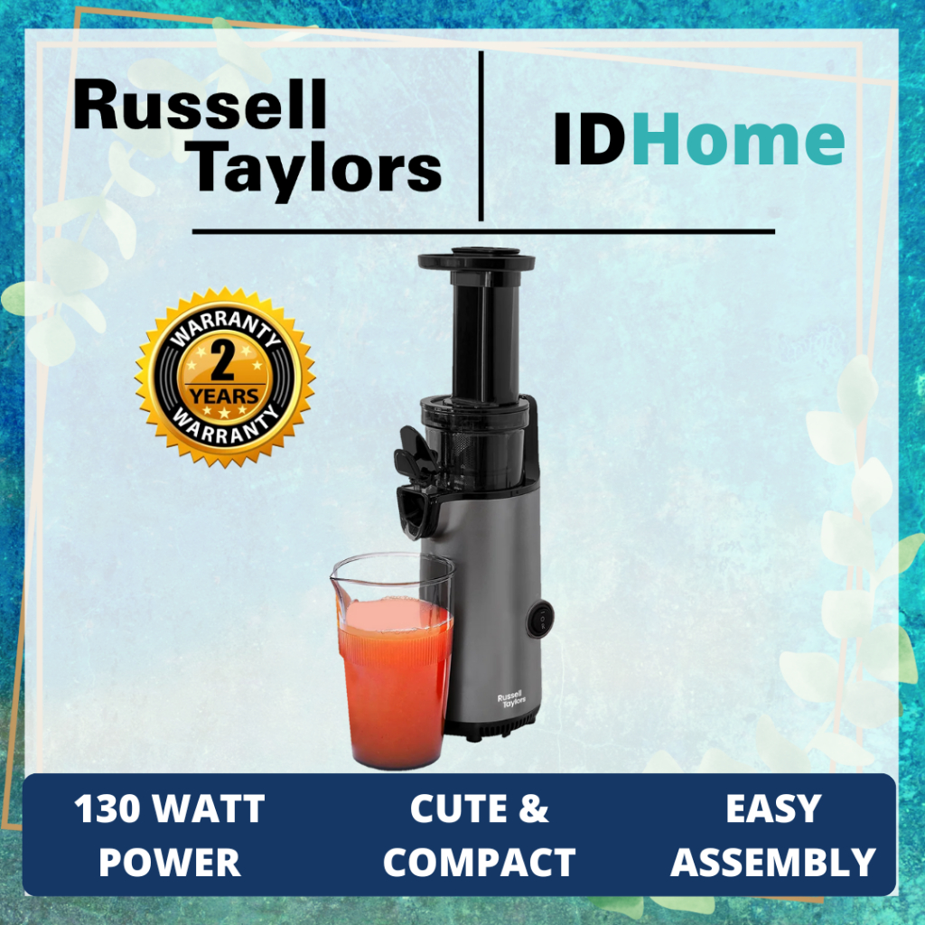 【 RM10 VOUCHER 】 Russell Taylors Masticating Cold Press Compact Slow Juicer SJ1