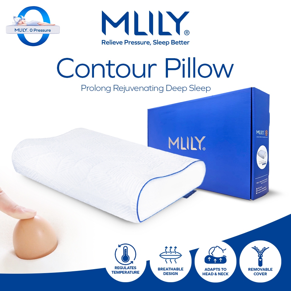 MLILY Contour Memory Foam Pillow