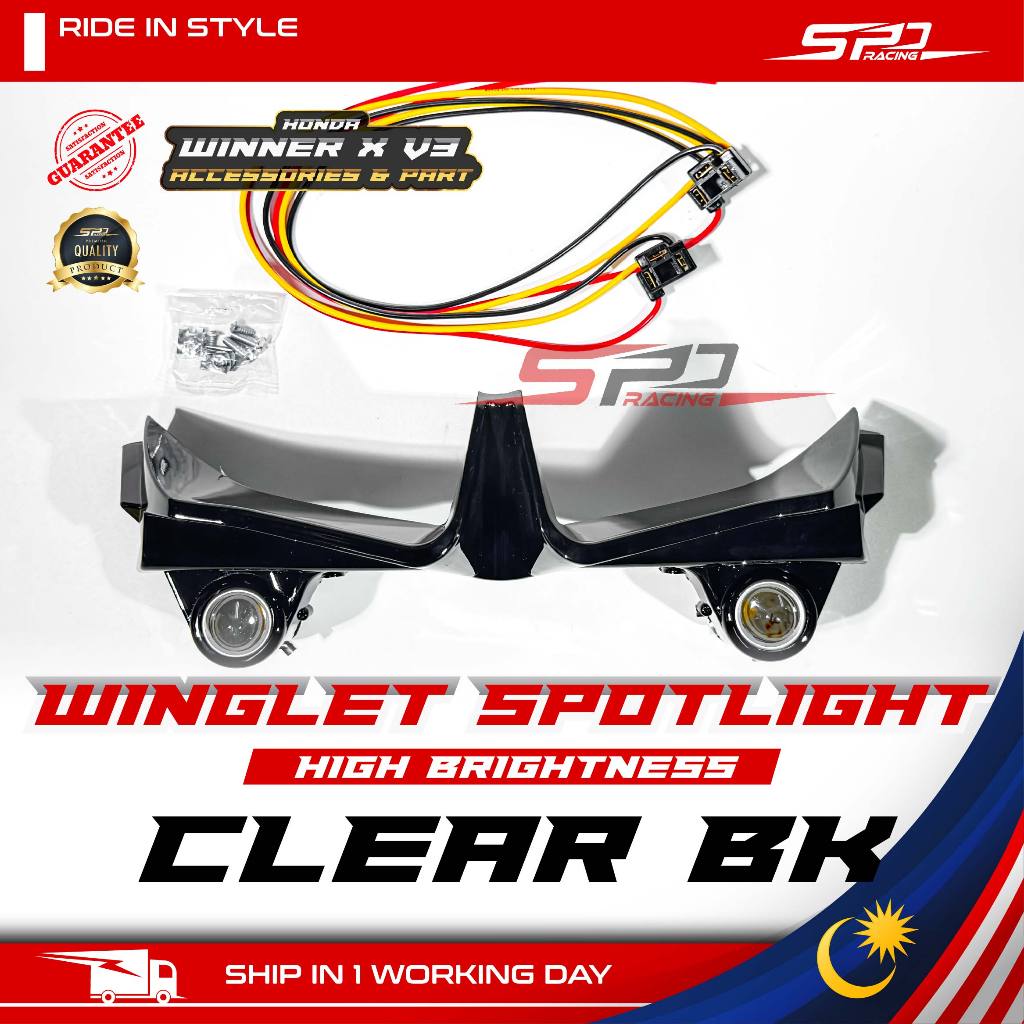 V3 Winglet Sportlight I High brightness I for Winner X V.3