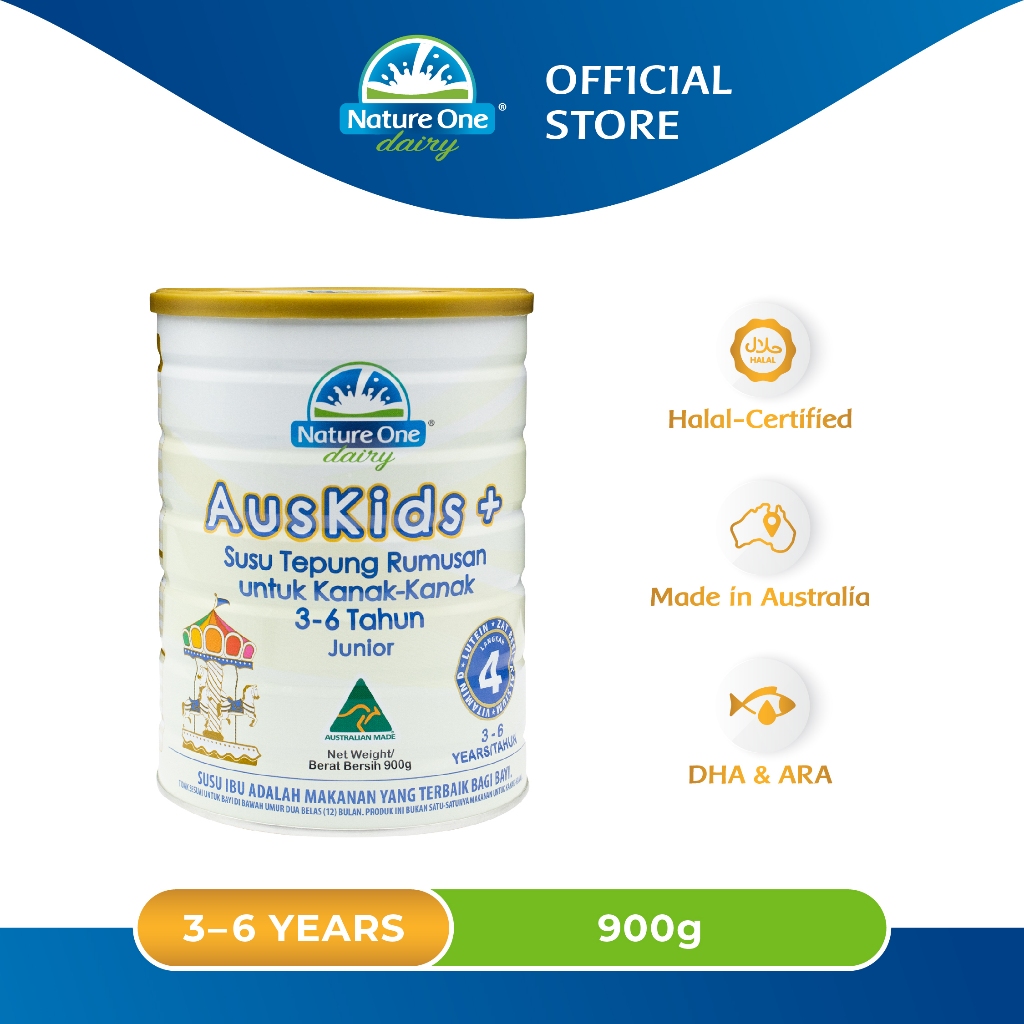 Nature One Dairy AusKids+ Junior Milk Step 4 (900g)