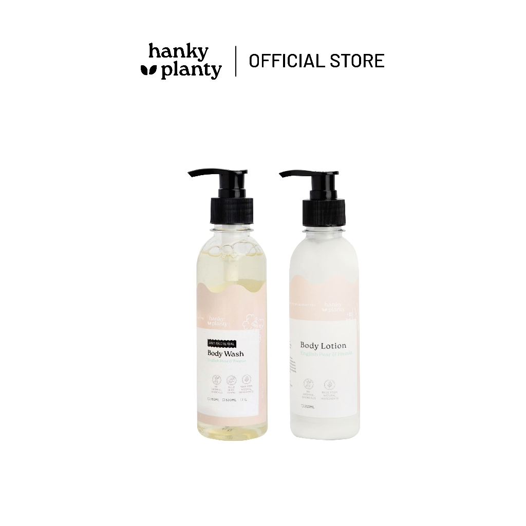 Hanky Planty Self-Care Savings Bundle 250ml Body Wash & Body Lotion