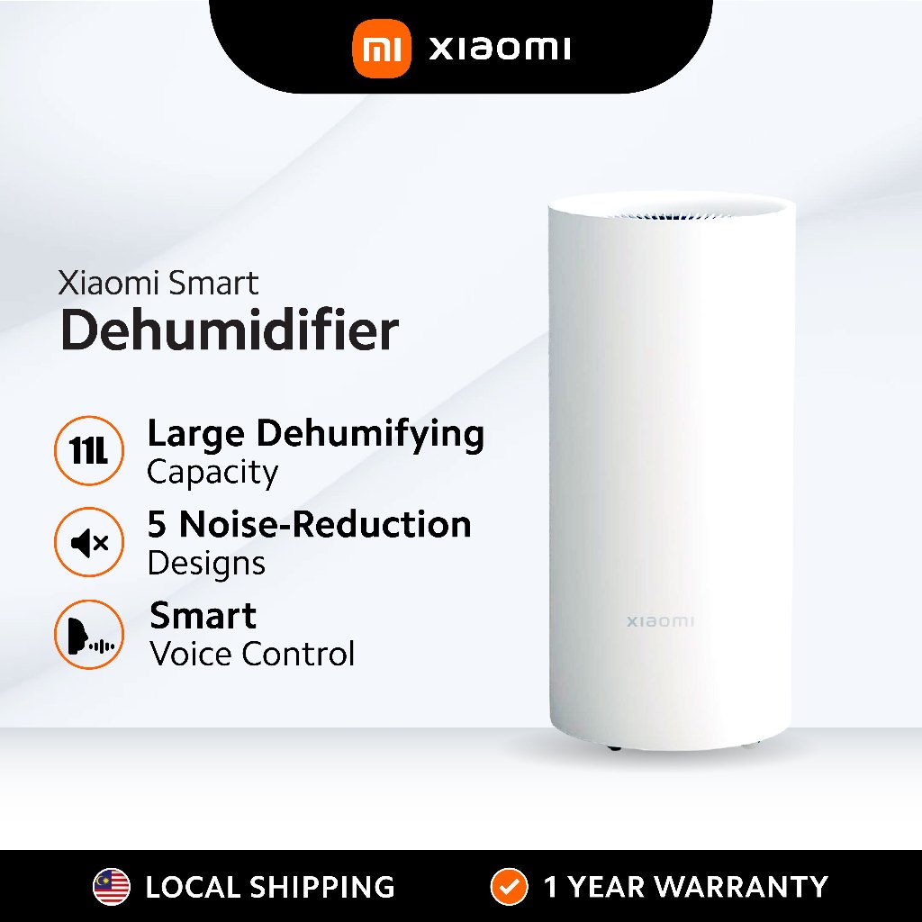 Xiaomi Smart Dehumidifier | Moisture Absorption | Smart Control | Low Noise | Large Capacity 米家智能除湿机