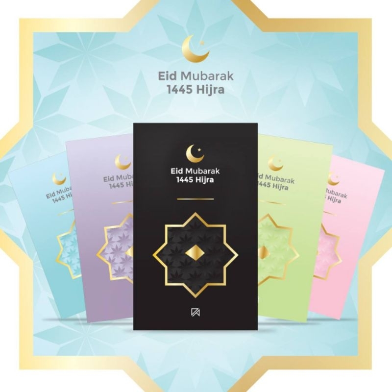 MINI GOLDBAR RAYA TAHUN 2024 EID MUBARAK EMAS TULEN 999.9 24K BAJET BAWAH 1 GRAM