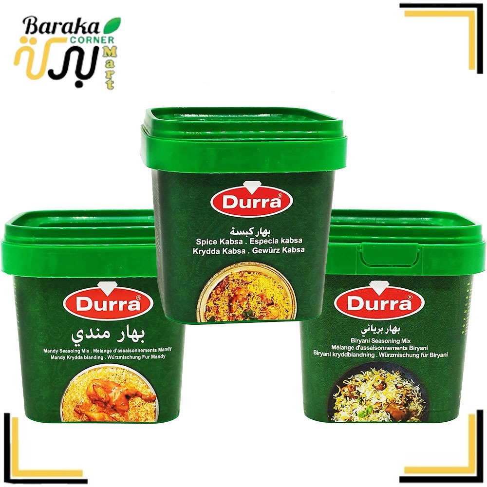 Rempah Nasi Arab Durra Spices Kabsah Mix 200g/ Mandi Mix 200g/ Biryani Mix 175g