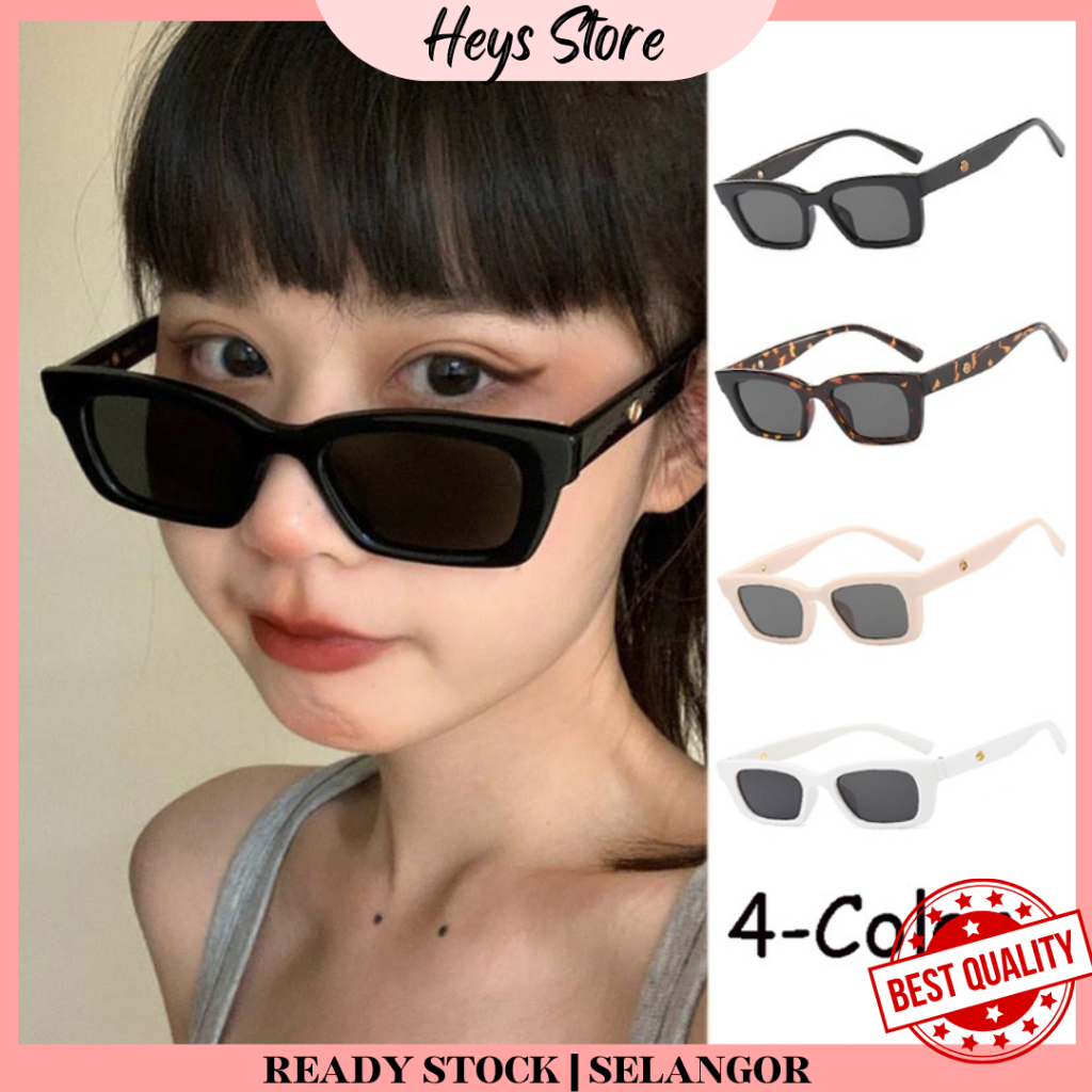 [Malaysia Stock] Spec Viral Korean Style Sunglasses Spek Cermin Mata Kaca Mata Hitam Unisex Sunglasses Spectacles Frame