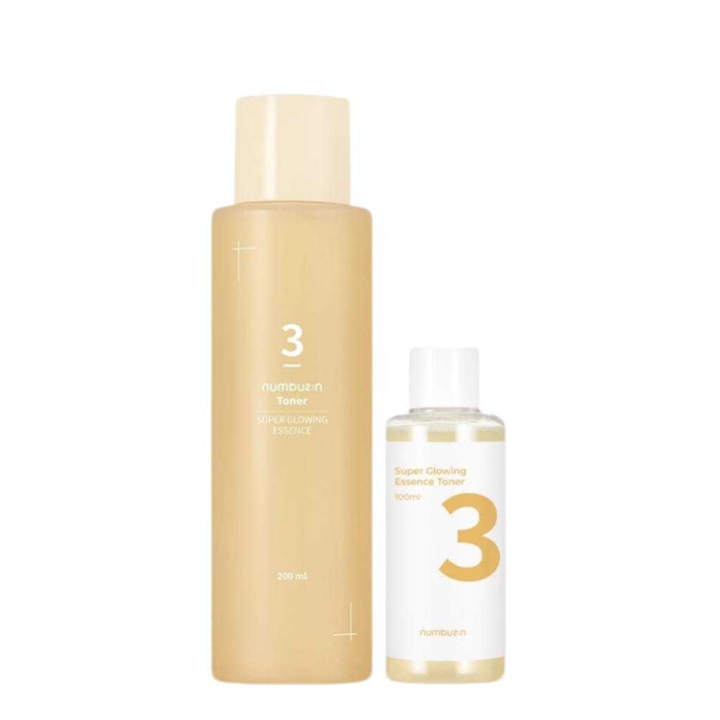 [Original Product] Numbuzin No.3 Super Glowing Essence Toner 200ml/100ml