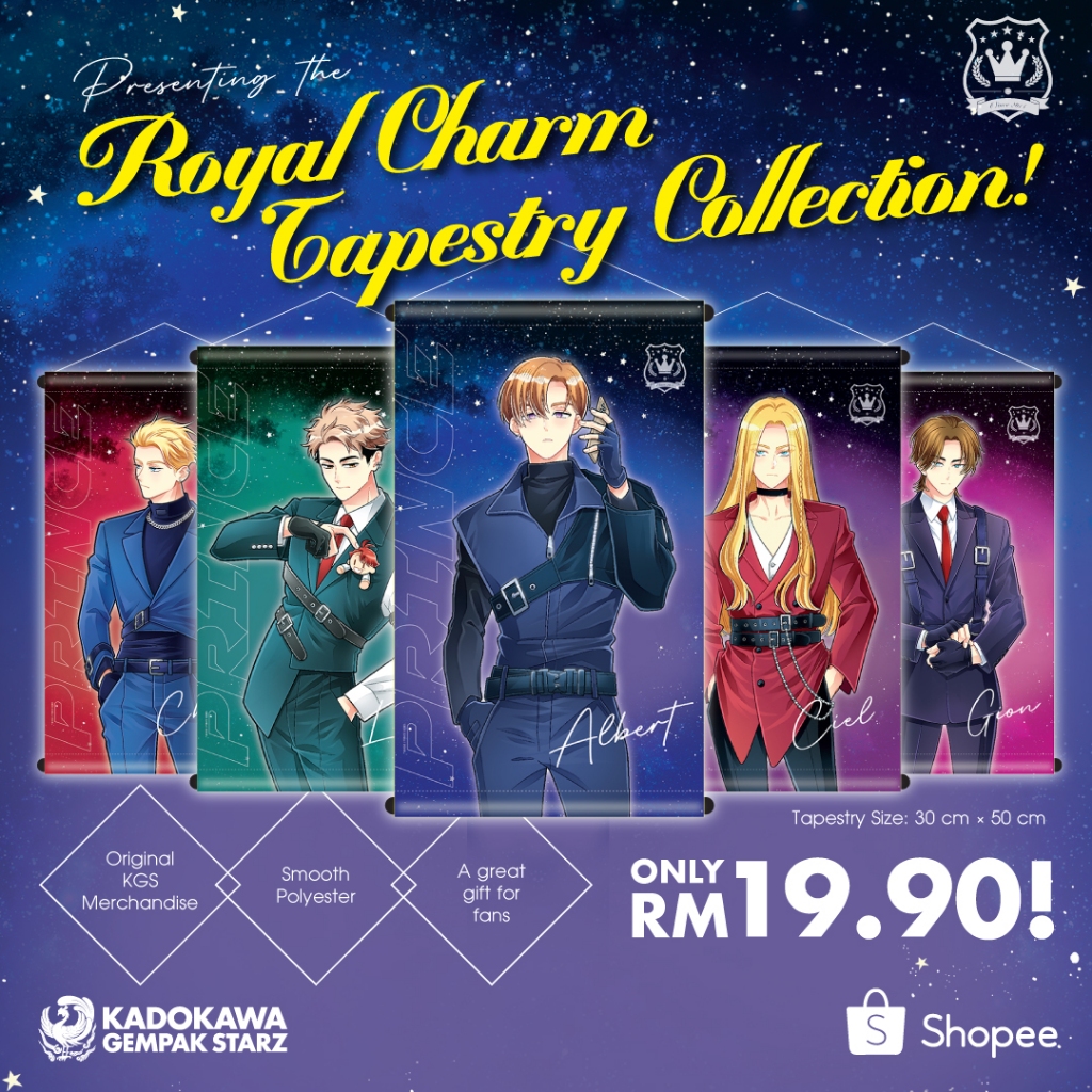 Prince! The Royal Charm TAPESTRY Collection