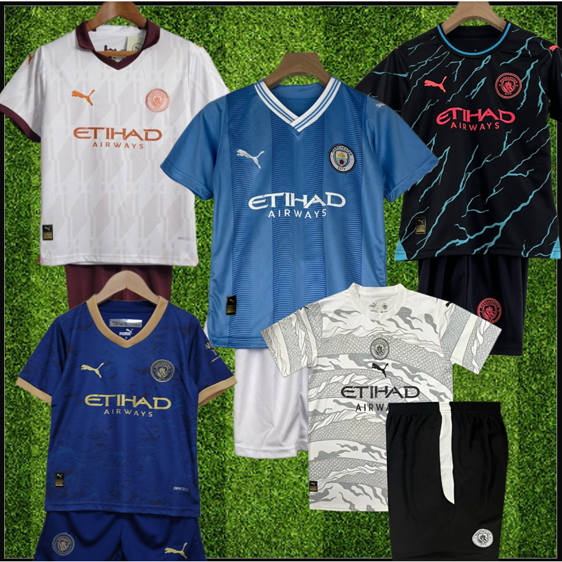 Man City Home , Away , 3RD , Special Kids 23/24 Jersey / Jersi Budak *Local Seller Ready Stock!!!*