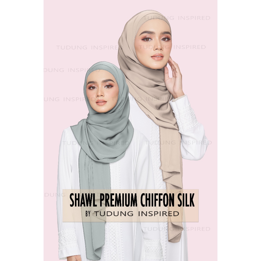 SHAWL PREMIUM CHIFFON SILK