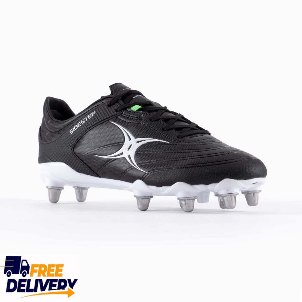 GILBERT SIDESTEP X15 RUGBY BOOTS – 8 STUDS