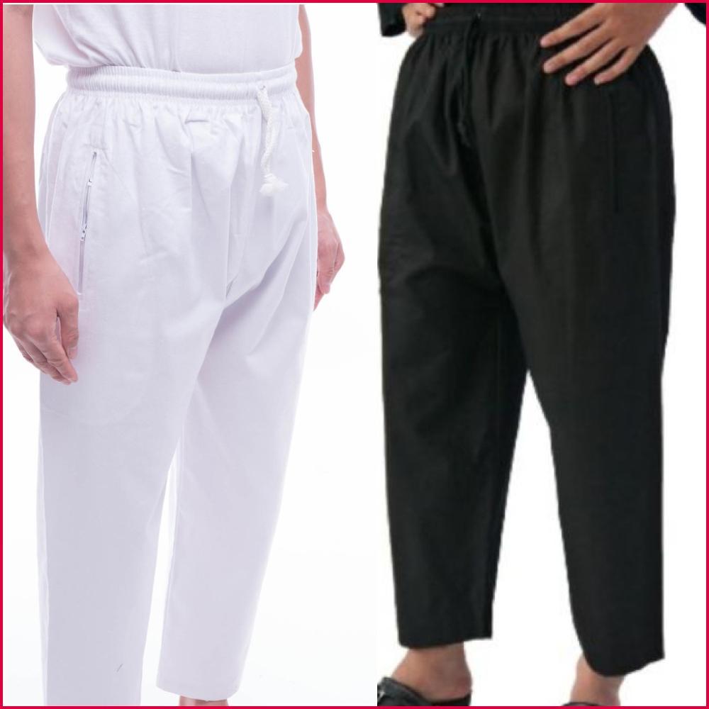 Seluar Umrah/haji Lelaki, Seluar Cotton , Muslim Pants Seluar Haji Umrah Dan Haji [Ready Stock] Size S sampai 6XL