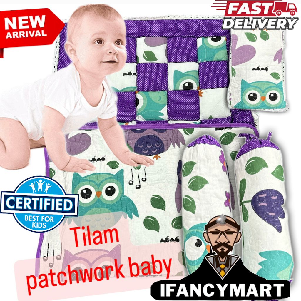 Clearance | Best Baby GIFT Tilam / Toto Baby 5-in-1Tilam Baby Patchwork bedsheet / tilam / baby/ toto baby
