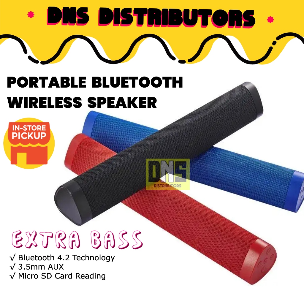 Portable Wireless Bluetooth Speaker A500 Powerful Sound Extra Bass High Quality Speaker Kualiti Baik Speaker