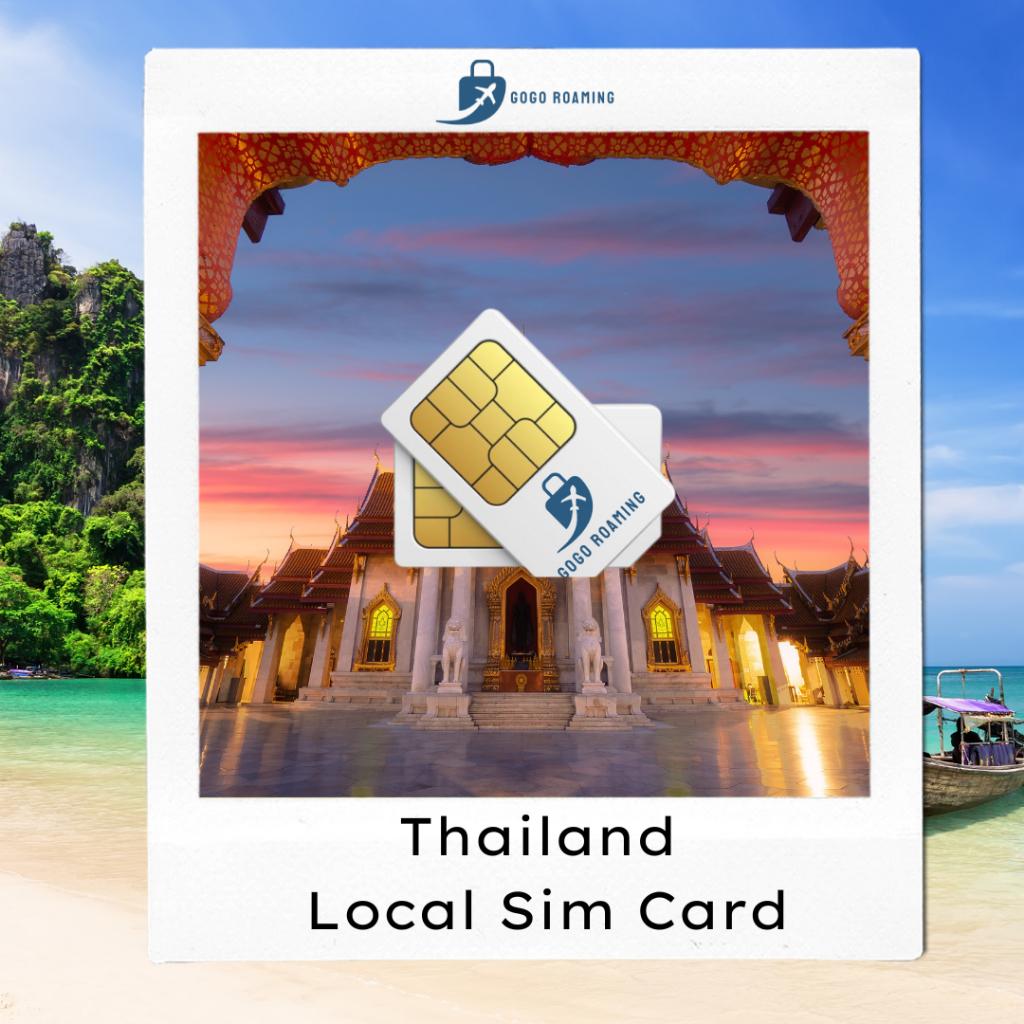 【Thailand AIS】Thailand Local Sim Card【7 Days】【GoGo Roaming】Thailand Travel Sim Card