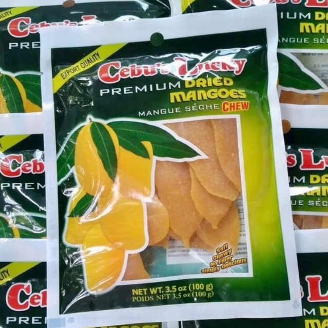 Philippines Cebu's Lucky Premium Dried Mango 100g Philippines Cebu芒果干-HALAL