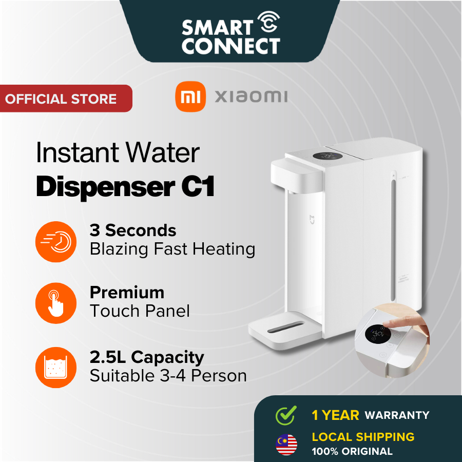 Xiaomi Mijia Instant Hot Water Dispenser C1 2023 2.5L Customize Water Temperature Penapis Air Panas