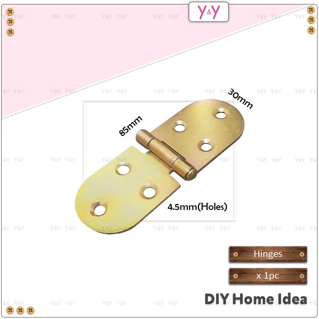 Y&Y Eco 30mm x 85mm Furniture Hinge / Engsel Perabot (Rainbow)