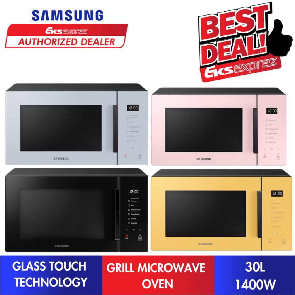 Samsung 30L Grill Microwave Oven MG30T5018CY/SM MG30T5018CV/SM MG30T5018CK/SM / MG30T5018CP/SM