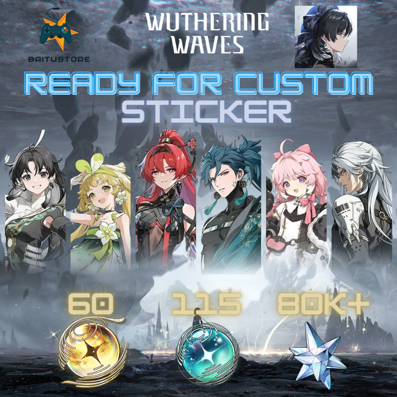 Wuthering Waves Self-roll account Anime Figures | | Role-playing Props | Model Sets | Game Merchandise | Anime Cultu