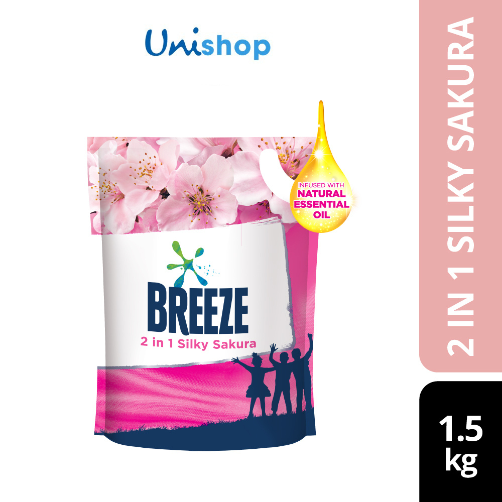 Breeze Liquid Silky Sakura Refill 1.5kg