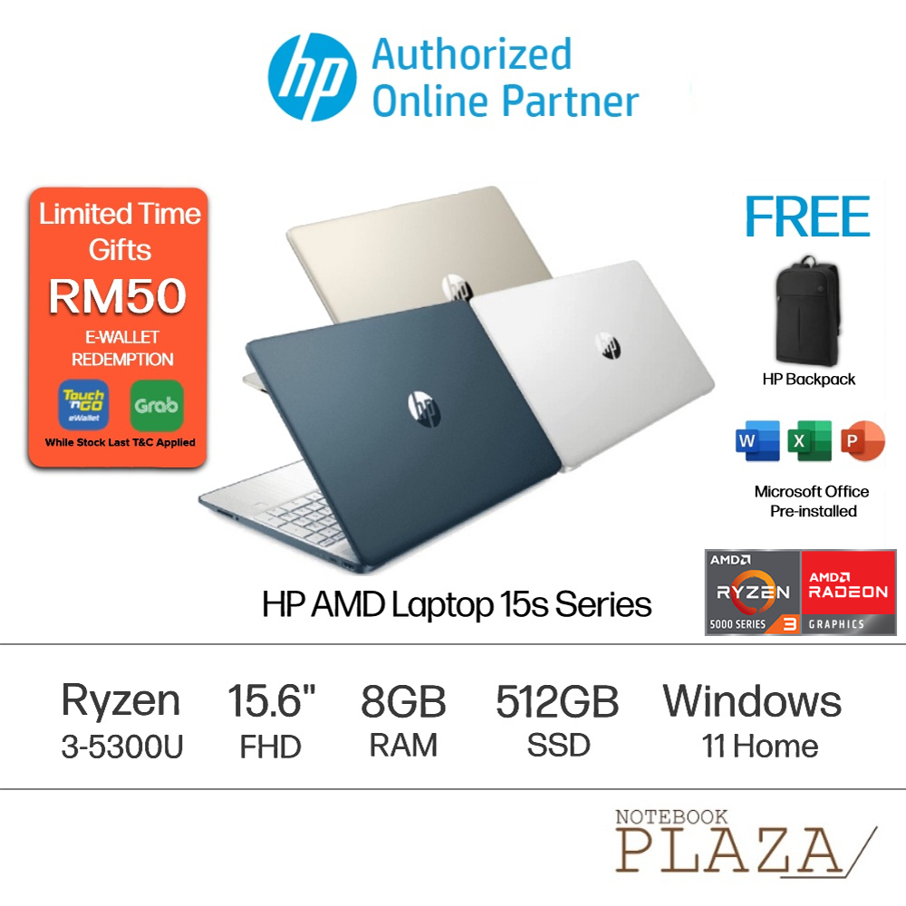 HP Laptop 15s Price in Malaysia & Specs - RM1764 | TechNave