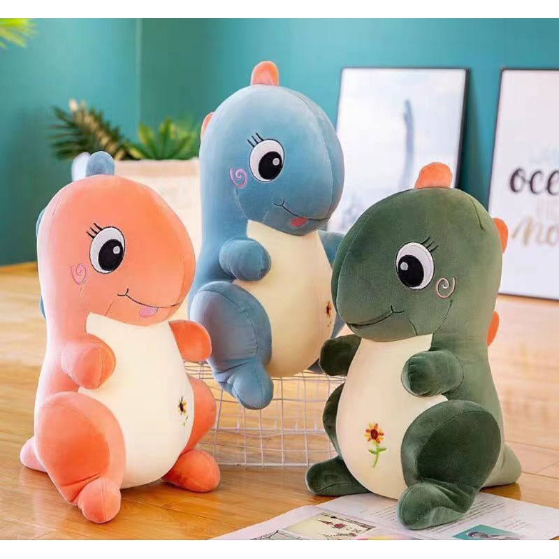 (30cm) MILANDO Plush Toy Dinosaur Doll Toy 9.7 Pillow Dino Toy Doll Pillow High Quality